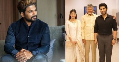 Allu Arjun thanks CM Chandra Babu for blessing his brother Sirish