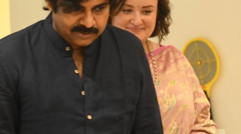 Pawan Kalyan wife Anna debuts on social media