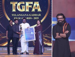 Ram Charan proud of his Dad getting NTR Award
