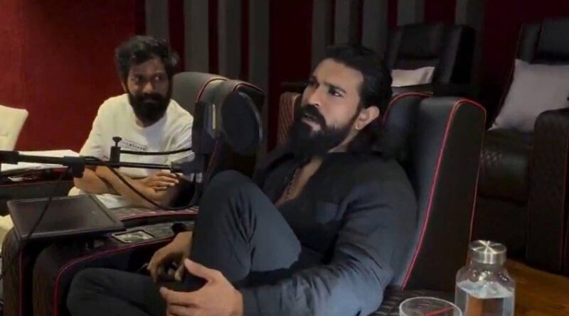 Peddi - Ram Charan shares an interesting update