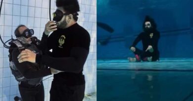 Ranveer Singh underwater preparation for Dhurandhar The Revenge goes viral