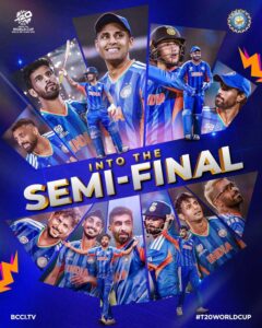 Ice Cool Samson powers India into T-20 World Cup semis