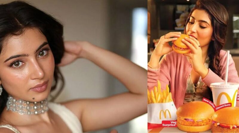 Sara Arjun Becomes McDonalds India Brand Ambassador
