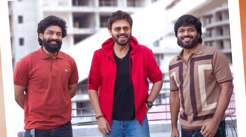 Sahu Garapati of Shine Screens to Produce Venkatesh, Kalyan Ram, Anil Ravipudi Film