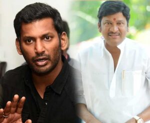Vishal takes on Rajendra Prasad