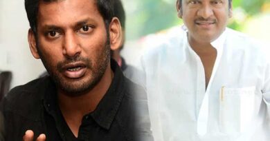 Vishal takes on Rajendra Prasad