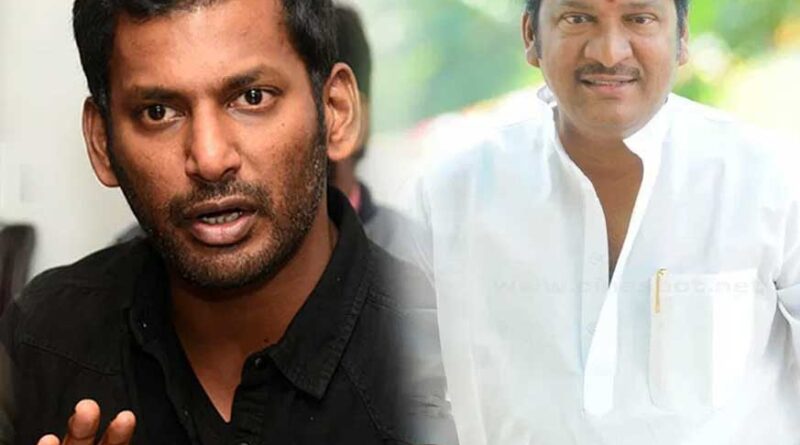 Vishal takes on Rajendra Prasad