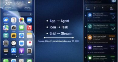 OpenAI phone home screen mockup