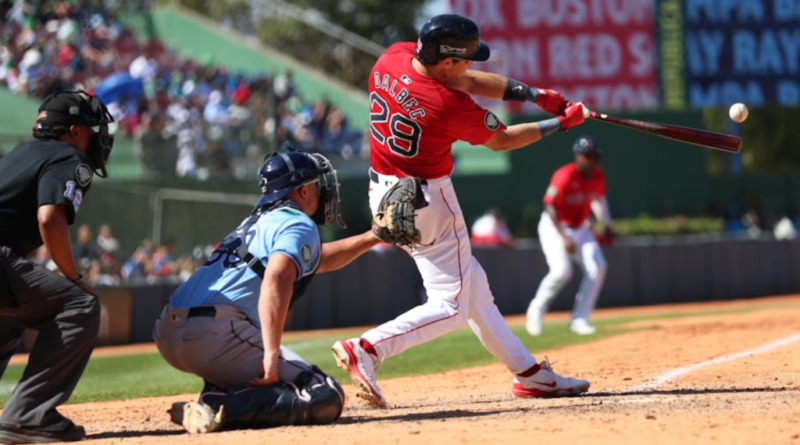 Baseball batter, catcher, and umpire