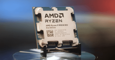 AMD Ryzen 9 9950X3D2 Dual Edition on a pedestal