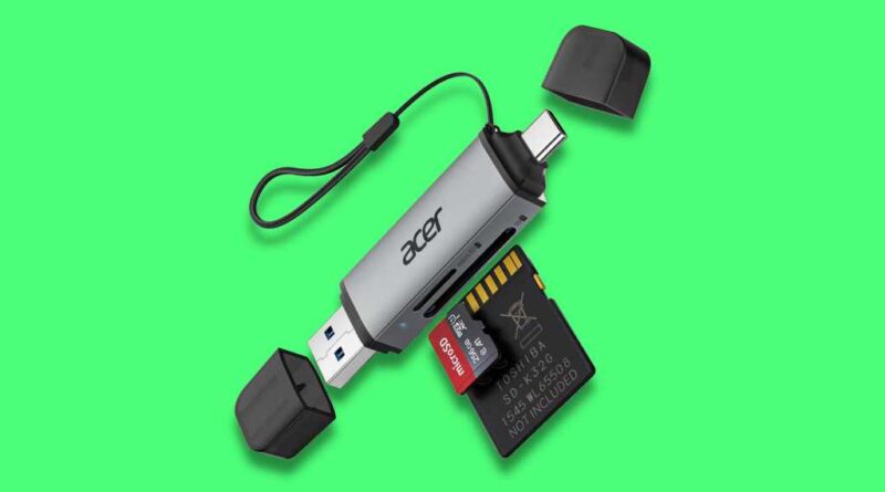 Acer 2-in-1 Dual-USB Card Reader