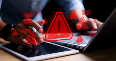 Security alert warnings while using laptop and tablet