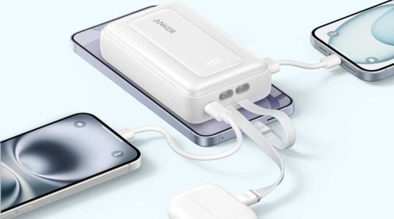 Anker Zolo dual USB-C power bank 2025 model