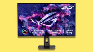 Asus ROG Strix 4K OLED 32-inch gaming monitor