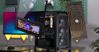 Corsair Frame 4000D case with custom parts