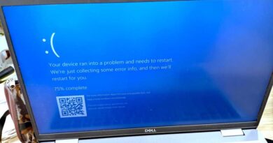 Windows 11 laptop security system crash blue screen error