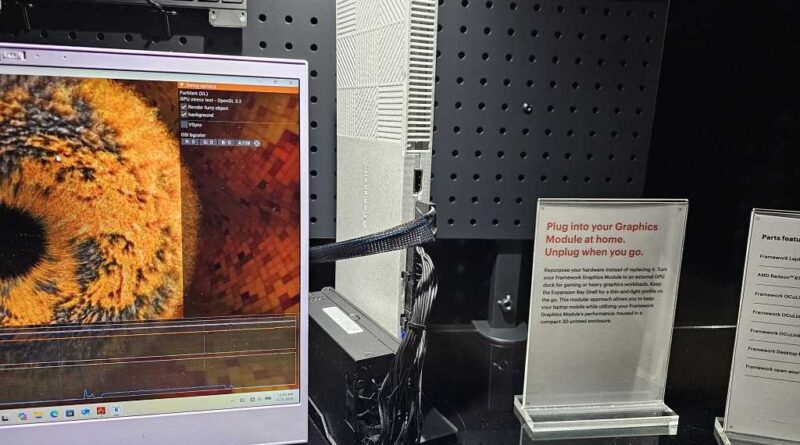 Framework Oculink External graphics module dock