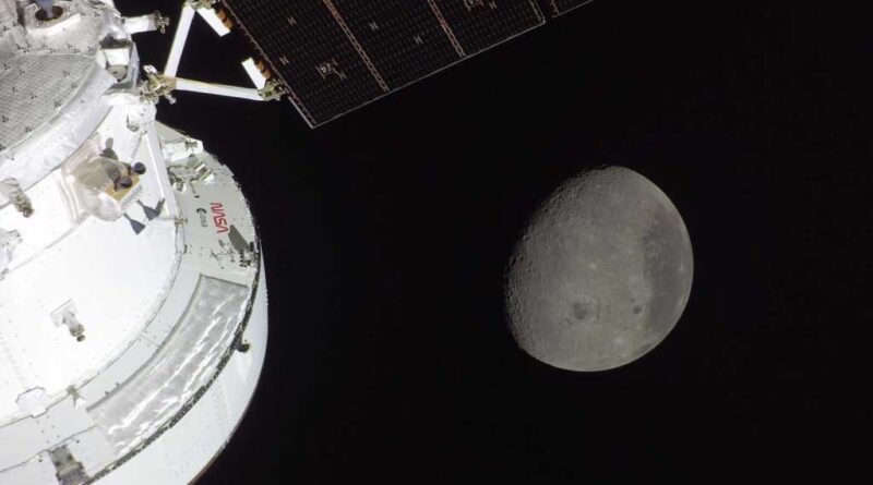 Artemis II Orion Mond