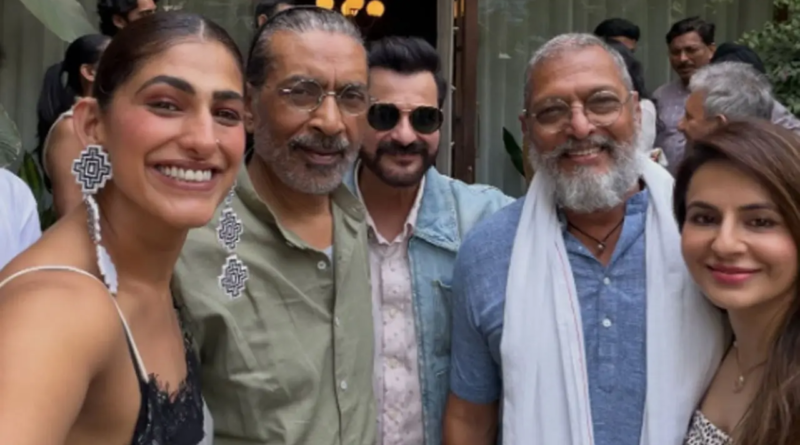 Kubbra Sait has Sankalp reunion with Nana Patekar, Sanjay Kapoor