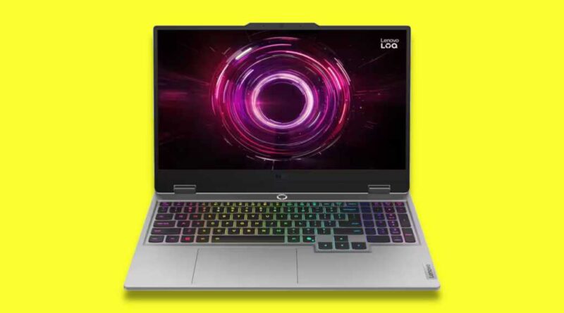 Lenovo LOQ gaming laptop with RTX 5050