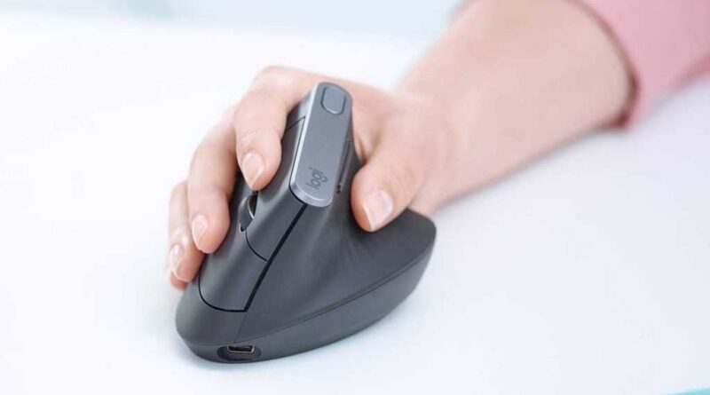 Logitech MX Vertical ergonomic wireless mouse