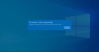 Timer Shutdown mit Botschaft CMD