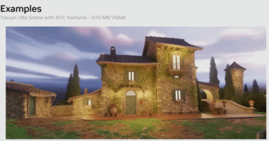 Nvidia neural comprssion villa