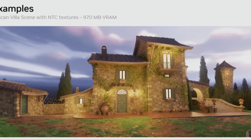 Nvidia neural comprssion villa