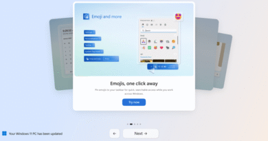 Windows 11 update feature within Edge