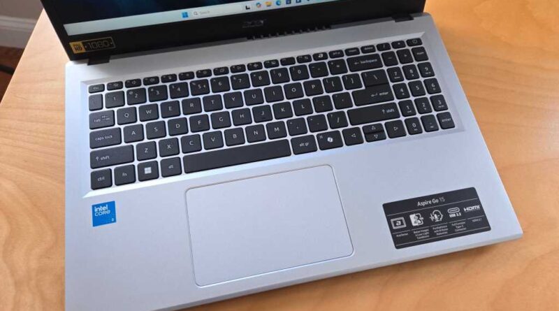 Acer Aspire Go 15 keyboard