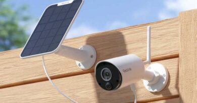 Reolink Argus Eco security camera with solar panel