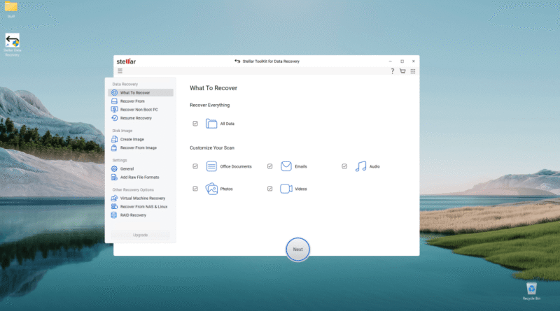 Stellar Phoenix Data Recovery
