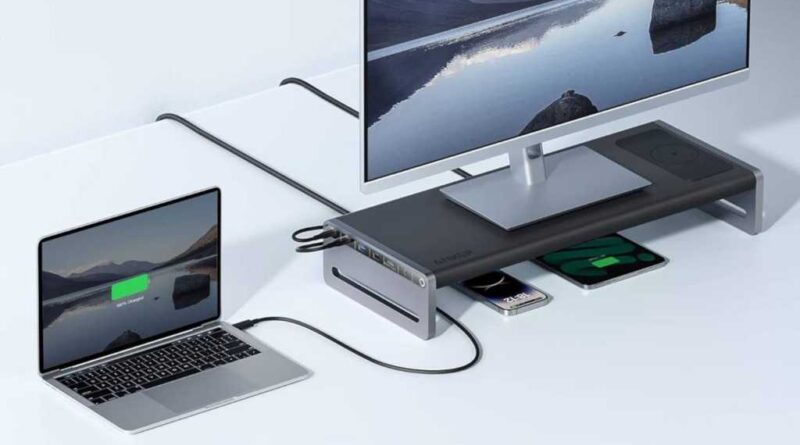 Anker 675 12-in-1 Monitor Stand Docking Station