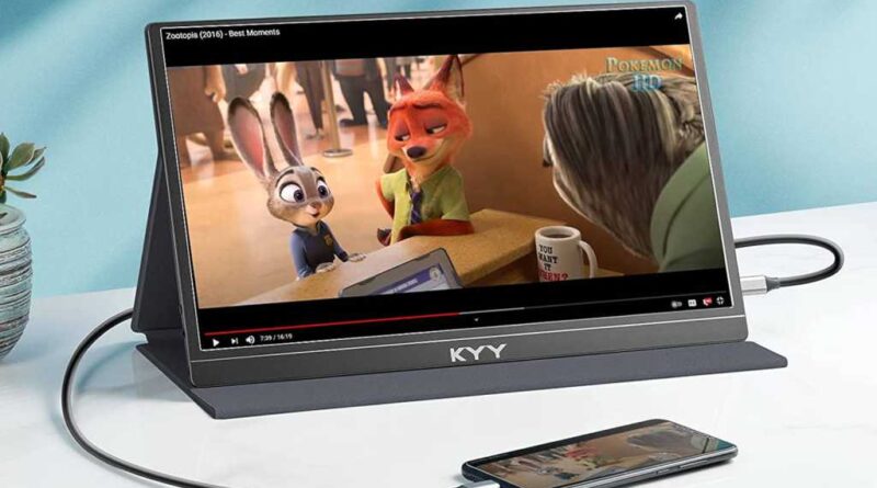 15.6-inch KYY K3 Portable Monitor