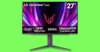 LG UltraGear OLED 27GS93QE gaming monitor