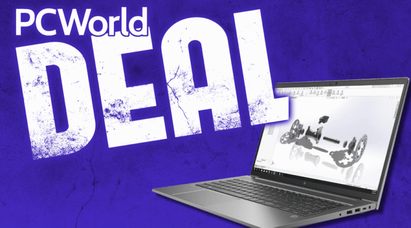 PCWorld deal format: HP Zbook Power G8 laptop