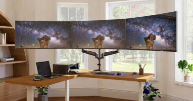 Huanuo Triple Monitor Arm Mount