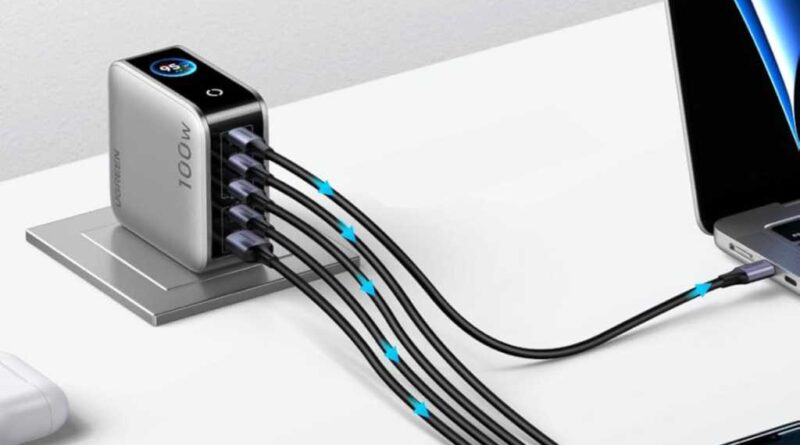 Ugreen Nexode Pro 100W 5-Port GaN Charger