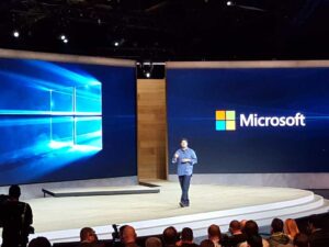 Microsoft Windows 10 stage