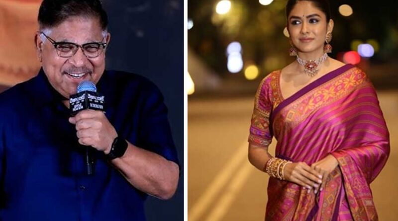 Allu Aravind shares his dream with Mrunal Thakur