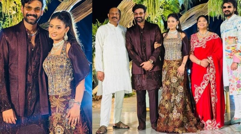 Bellamkonda Sreenivas-Kavya Reddy get engaged.