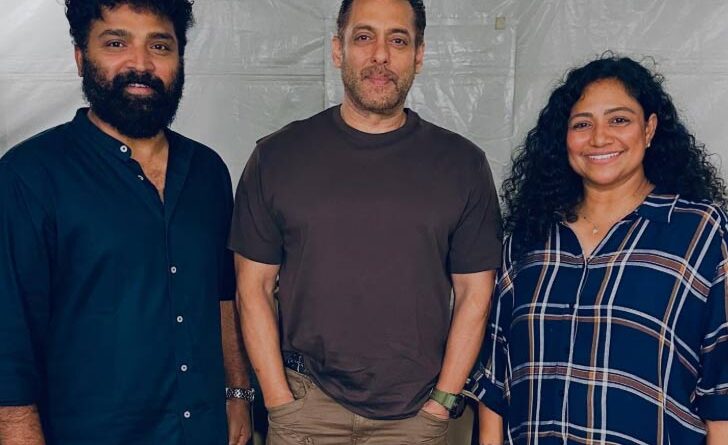 Choreographer Sobhi with Salman Khan