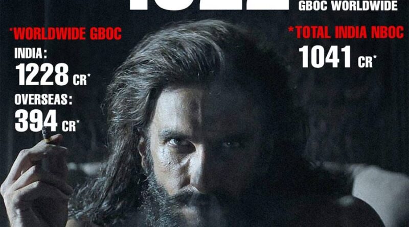 Dhurandhar The Revenge Crosses 1000 Crore Nett In India