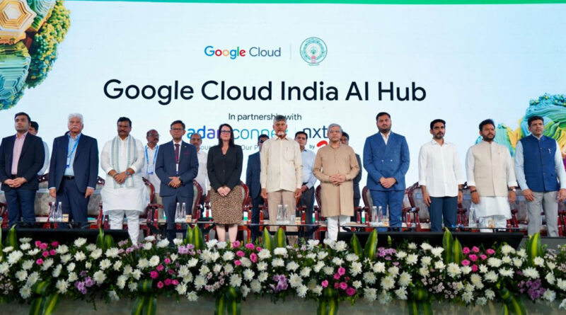 Foundation Stone laid for India first Google AI Hub in Visakhapatnam