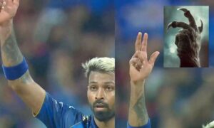 Did Star Cricketer recreate Icon Star Raaka gesture