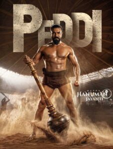 Peddi celebrates Hanuman Jayanthi with special poster