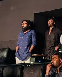 Prabhas and Sandeep Reddy Vanga At Dhurandhar 2 Screening