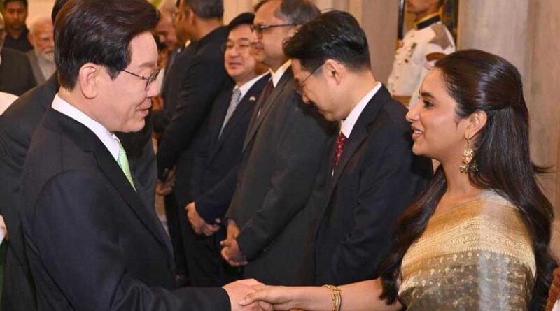 Priyanka Mohan Graces Rashtrapati Bhavan Dinner