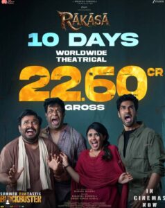 Rakasa Grosses 22.60 Cr in 10 Days