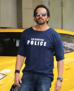 Rohit Shetty team using police stickers on personal cars